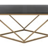 Polly Black & Gold Coffee Table - Image 2
