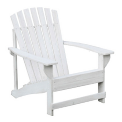 Adirondack Poly Wood Chair - White