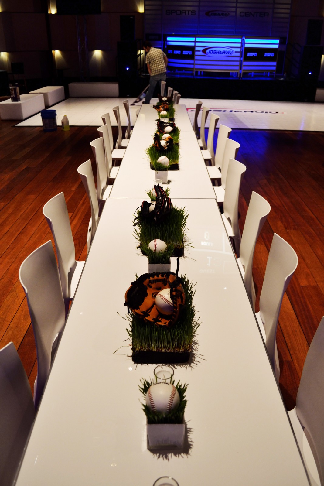 Baseball Centerpieces