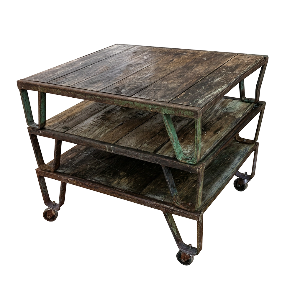 Clifton Rolling Pallet Table
