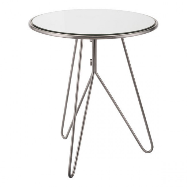 Mirrored Hair Pin Table