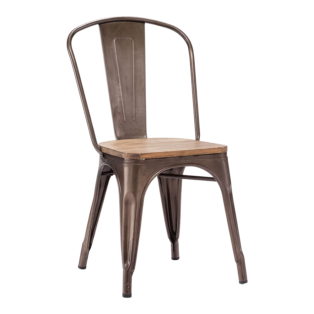 Rustic Wood Elio Chair