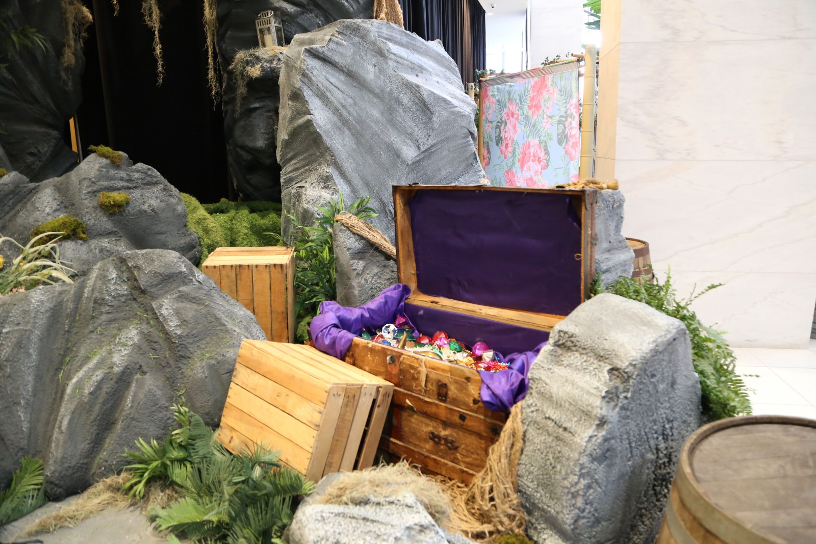 Treasure Chest on Rocky Beach