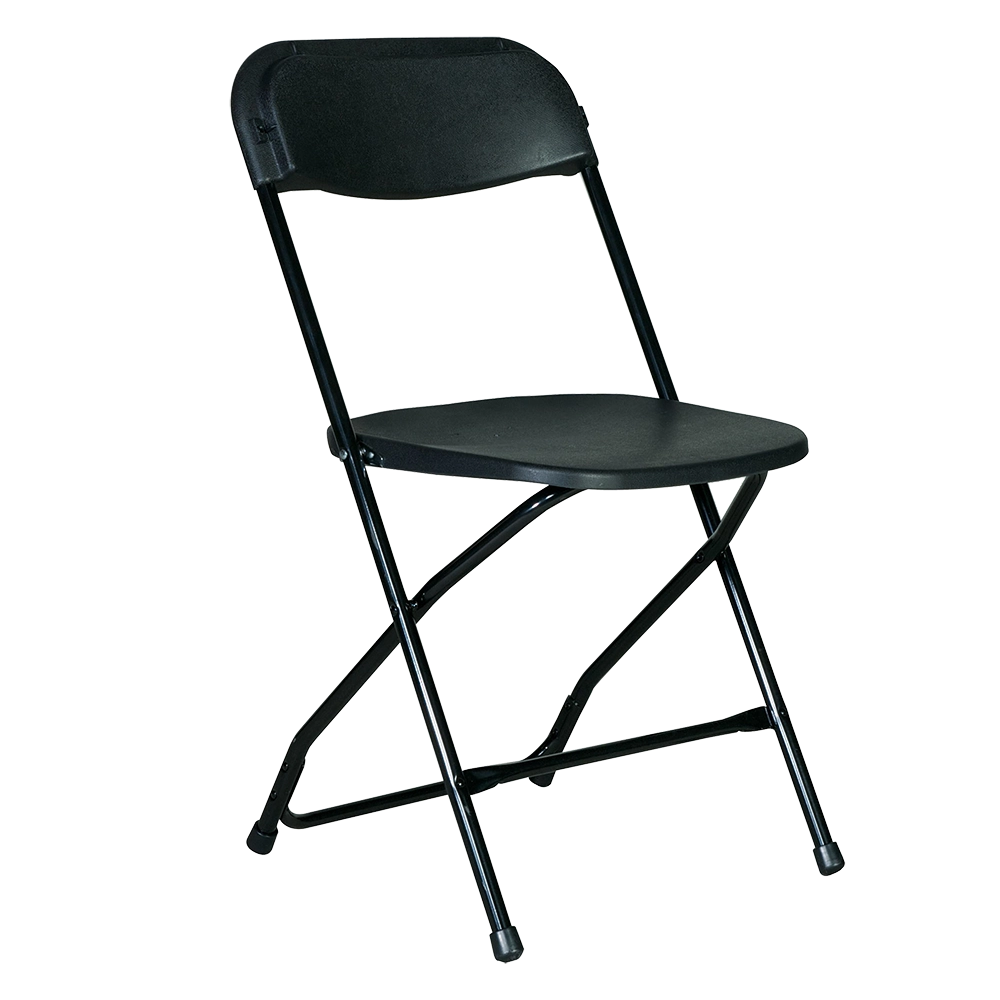 Vinyl-Folding-Black-Chair