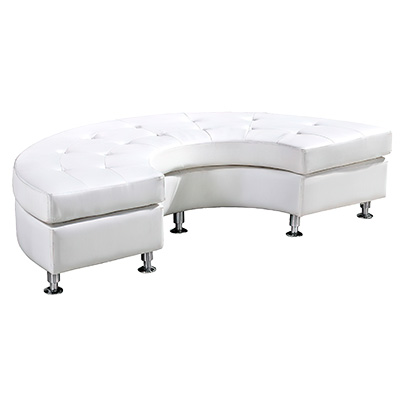 White Tail Ottoman