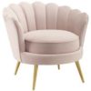 Rae Blush Lounge Chair - Image 5