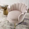 Rae Blush Lounge Chair - Image 4