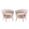 Rae Blush Lounge Chair - Image 8