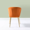 Millie Orange Accent Chair - Image 5