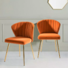Millie Orange Accent Chair - Image 2