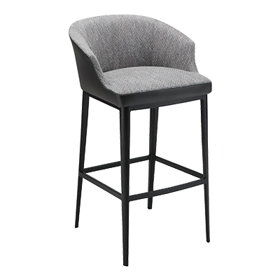 Ava Grey Bar Stool