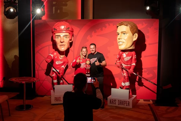 bobbleheads photo opp